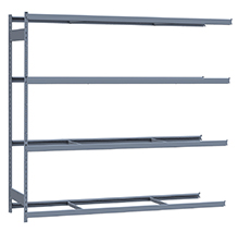 Heavy Duty Mini-Rack Shelving - 96" W x 24" D x 87" H, Adder w/ 4 Shelves