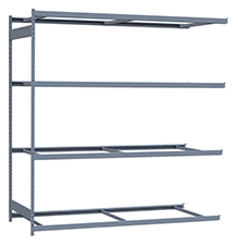 Heavy Duty Mini-Rack Shelving - 96" W x 36" D x 99" H, Adder w/ 4 Shelves