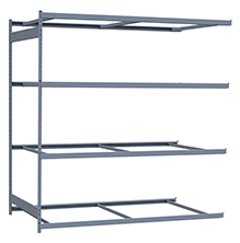 Heavy Duty Mini-Rack Shelving - 96" W x 48" D x 99" H, Adder w/ 4 Shelves