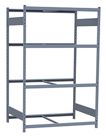 Medium Duty Mini-Rack Shelving - 48" W x 36" D x 75"H, Starter w/ 4 Shelves