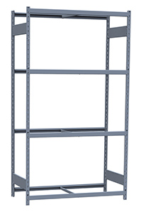 Medium Duty Mini-Rack Shelving - 48" W x 48" D x 75"H, Starter w/ 4 Shelves