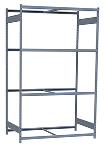 Medium Duty Mini-Rack Shelving - 60" W x 36" D x 99" H, Starter w/ 4 Shelves