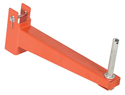 Standard Duty Cantilever Arm - Straight, 12" Usable Length, 800 lbs. Capacity