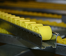 Roller Track for 52" Deep Carton Flow Shelf - Steel Axle