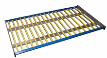 Carton Flow Shelf - 9 Lane - 96"D x 96"W, 10" Lane Width, 2400 lb. Cap.
