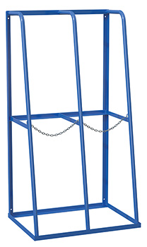 Vertical Bar Storage Rack - 2 Equal Openings, 48-1/2"W x 36"D x 92"H, 1,500 lbs. Capacity Per Opening