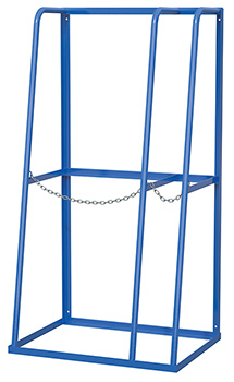Vertical Bar Storage Rack - 2 Openings (Left Wide Opening) 48-1/2"W x 36"D x 92"H, 1,500 lbs. Capacity Per Opening