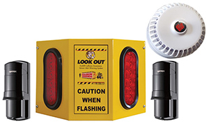 Overhead Door Clearance Monitor - Single Sensor Set w/ Selectable Audio