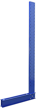 Standard Duty Cantilever Single Sided Upright - 4-3/4"W x 45-7/8"D x 120"H, for 30-36" Arms
