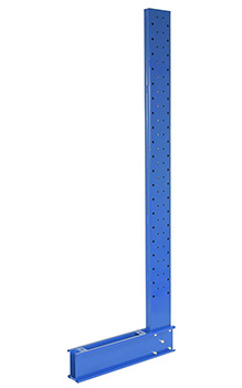 Standard Duty Cantilever Single Sided Upright - 4-3/4"W x 33-3/4"D x 96-1/2"H, for 24" Arms
