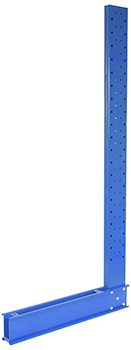 Standard Duty Cantilever Single Sided Upright - 4-3/4"W x 45-7/8"D x 96-1/2"H, for 30-36" Arms