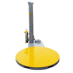 Low Profile Semi-Auto Stretch Wrap Turntable, 600 Series - 93"L x 60"W x 87"H