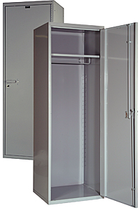 Security Locker - Solid, 18"W x 22"D  x 72"H