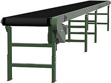 Heavy Duty Slider Bed Conveyor - Model TL 30" OAW, 27'-1" long