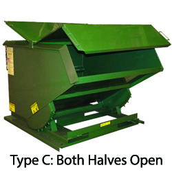 Lid for 2-1/2 Cu. Yd. Self Dumping Hopper