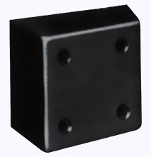 Molded Rubber Bumper - 12"x13"