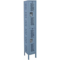 Ventilated Athletic Locker - 18"w x 18"d x 36"h Opening, Fully Assembled