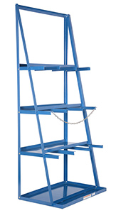 Vertical Bar Rack - 39-3/8"W x 24-1/8"D x 84"H, 3,000 lbs. cap.