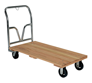 Hardwood Deck Platform Truck - 24"W x 48"L, 1,600 lb. Capacity