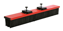 Fork Truck Mounted Sweeper Brush - 60"W