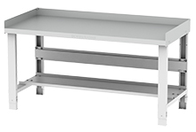 Adjustable Height Trim Table - 60"W x 28"D x 36"H