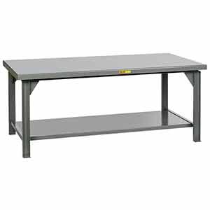 Heavy Duty Steel Work Table - 15,000 lb. Capacity, 42"D x 84"W x 34"H