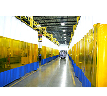 Welding Curtain - Single Wall, 8 ft. W x 12 ft. H