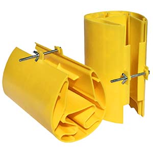 Pallet Rack Protector for 3" x 3" Post, Carton of 24