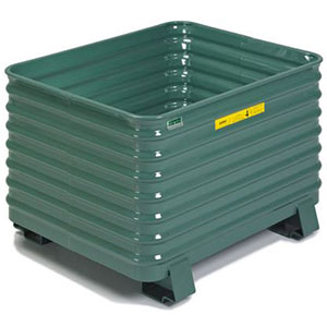 Round Corner Corrugated Container  - 33.5" x 41.5" x 28.5"