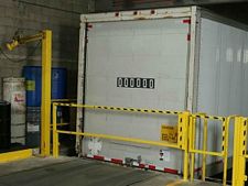 Dock Safety Gate - Straight Rail, 110" W x 143" H (8' Clear)