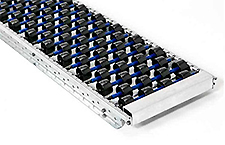 Wheel Bed Carton Flow - 78"L x 18"W, 2" Axle Centers