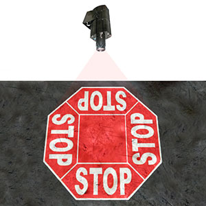 LightCop Forklift Traffic Warning Projector