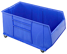 Mobile Rack Bin 42" Container - 41-7/8"L x 23-7/8"W x 20-1/2"H