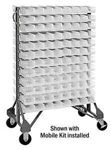 Double Sided Rail w/ 192 Clear View Bin System