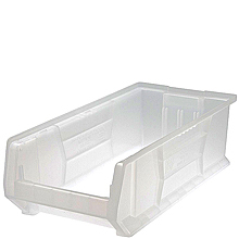 Clear View Extra Large Containers - 23-7/8" x 11" x 7", Carton of 4