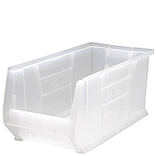 Clear View Extra Large Containers - 23-7/8" x 11" x 10", Carton of 4