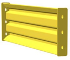 48 In. Steel Guard Rail Section