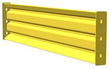 72 In. Steel Guard Rail Section