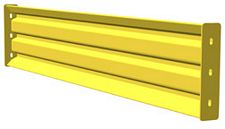 84 In. Steel Guard Rail Section