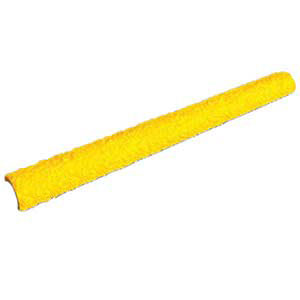 Rung Cover - 17" x .75" Half Round, Extra Coarse Grit, Yellow - Case of 10