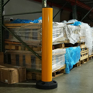 Flexible Shock Absorbing Bollard - 48" H, 6.6" Dia.