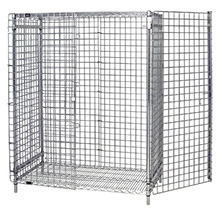 Stationary Security Cabinet - 24"W x 48"L x 63"H