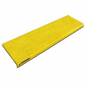 Step Cover - 48" x 9" x 1", Coarse Grit, Yellow - Case of 6