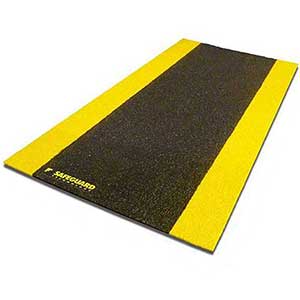 Yellow and black textured safety cover
