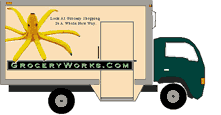 side view illustration of GroceryWorks truck