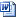 Microsoft Word file logo