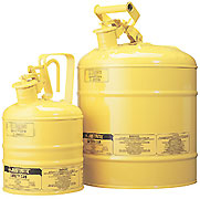 yellow type I safety can