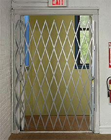 Door gates are great for schools, warehouses, and other facilities