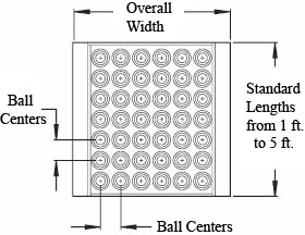 Ball Transfer Table 2.5&quot; Frame