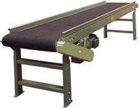 Hytrol Model TR Troughed Bed Belt Conveyor